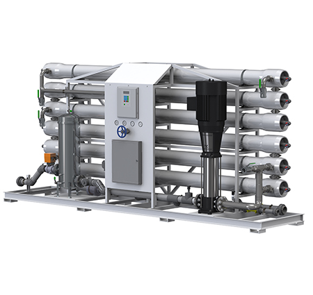 RO PLANT FOR WASTE WATER TREATMENT